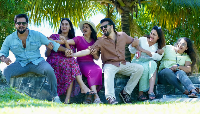 geetha govindam stars celebrates their holiday