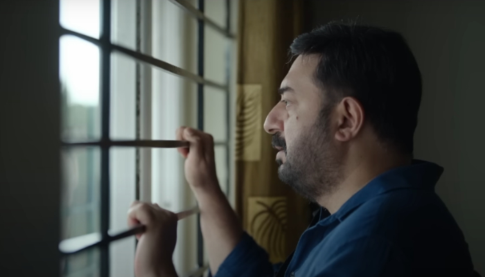 Meiyazhagan movie scene first glance Arvind Swami