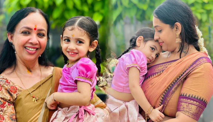 thara kalyan wishes her grand daughter happy birthday