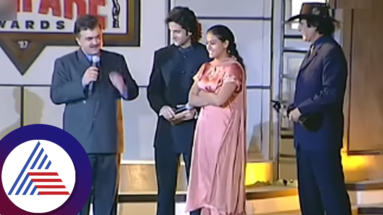 Kajol went to receive Best Actress Award in oiled hair, simple suit without makeup