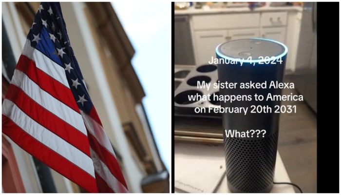 Woman asks Alexa 'what happens to America on Feb 20, 2031', it has a creepy response (WATCH) shk