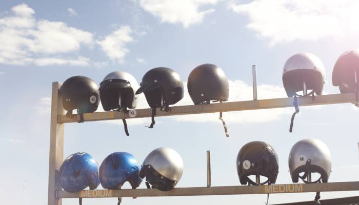 tenants in this apartment forced to wear helmet in bathroom because of the bad condition of the building  