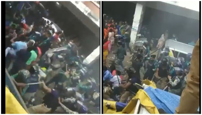 Bangladesh violence: Police brutally thrash supporters of arrested ISKCON monk; video emerges (WATCH) shk