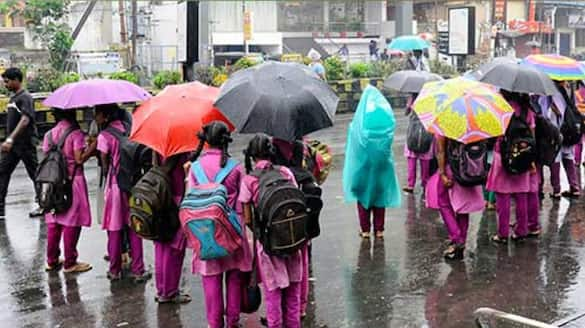 heavy rain around chennai collector announced leave for schools ans