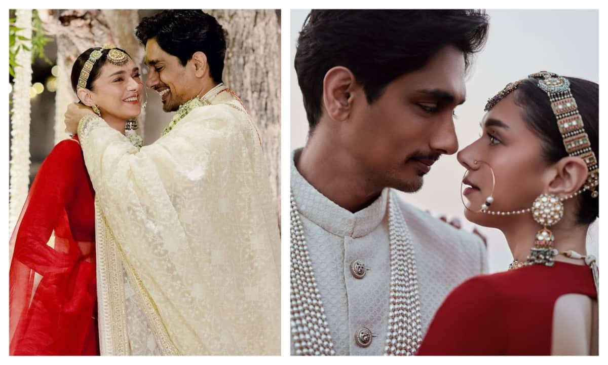 Siddharth and Aditi Rao Hydari Wedding Photos JMS