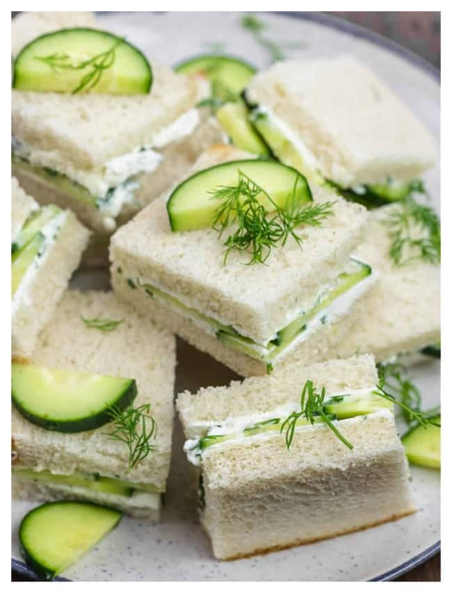 home made easy and healthy cucumber sandwich recipe 