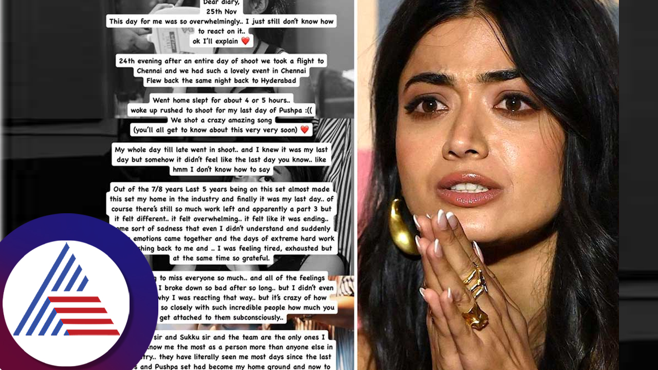 Rashmika Mandanna broke down on last day of Pushpa 2 shoot  hints at part 3 suc 