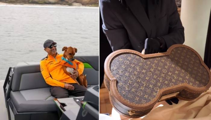 Indian businessman bought 14 lakh Louis Vuitton dog suitcase faces backlash 