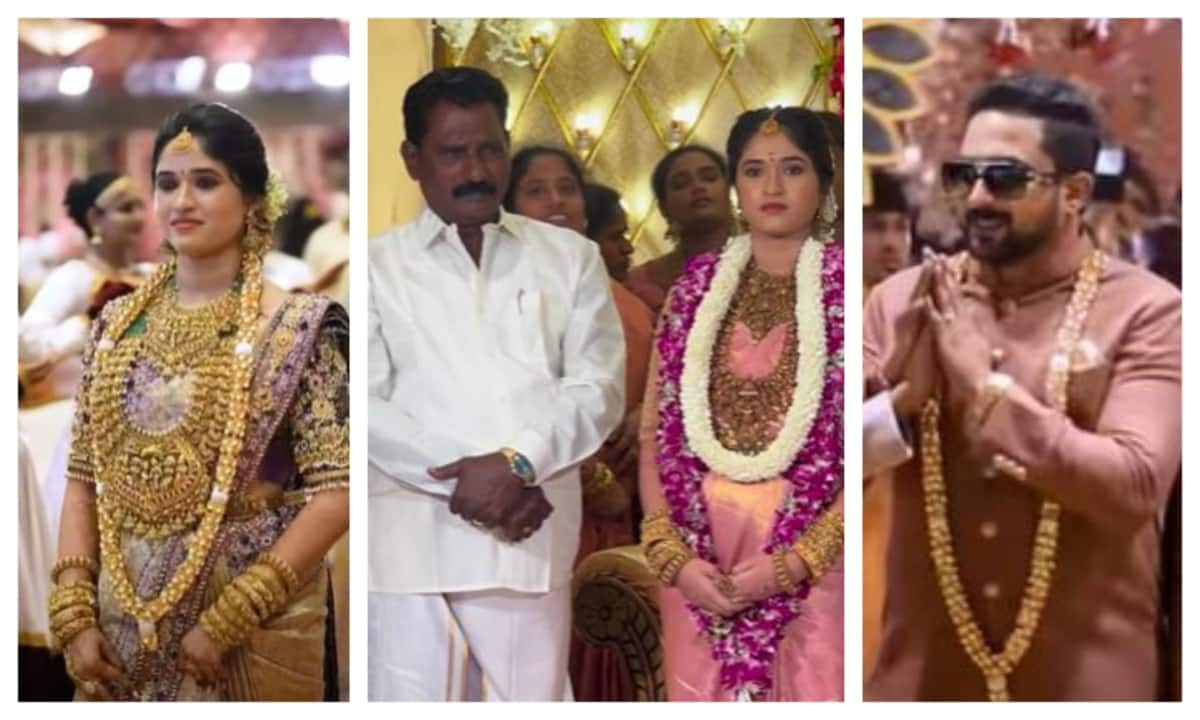 Vaishnavi Vijaya Rahul wedding PHOTOS: Vela Ramamoorthy's granddaughter's lavish marriage ceremony RBA