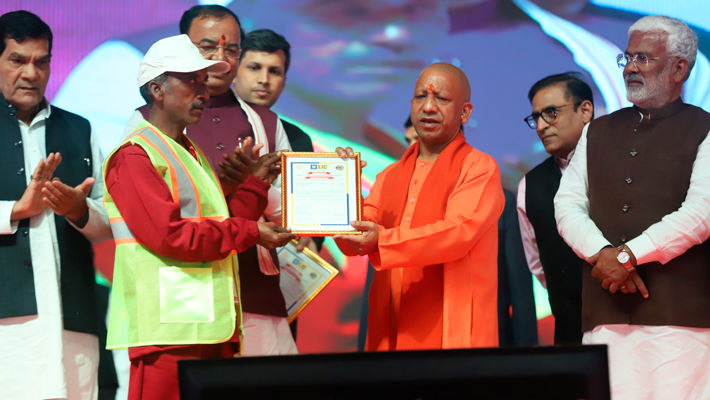 Yogi Adityanath Inspects Prayagraj Kumbh Mela 2025 Preparations and Unveils Projects sgb