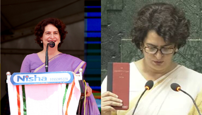 Priyanka Gandhi takes oath as MP, joins Rahul and Sonia in Parliament as third MP from Gandhi family anr