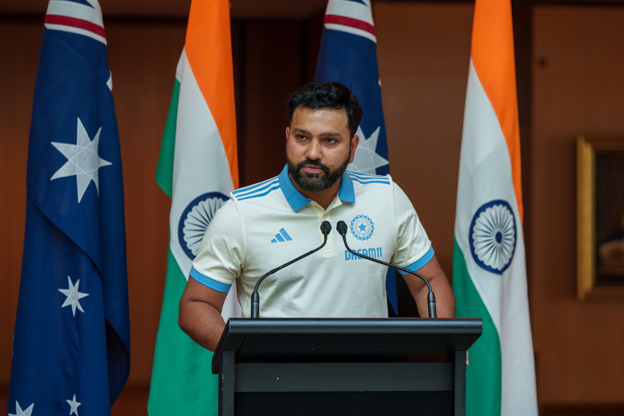 We go back a long way Rohit Sharma lauds India-Australia cricket bond in Australian Parliament (WATCH) snt