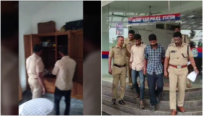 Aluva paravoorkkavala theft minor including three arrest 