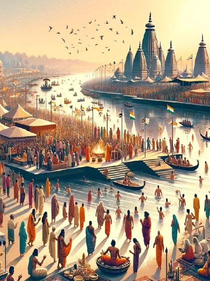 <p>यह महाकुंभ का पर्व 144 साल में एक बार बार आता है। एक पूरी पीढ़ी के लिए खास मौका।</p>
