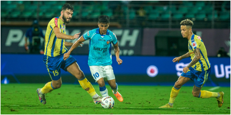 Kerala Blasters vs FC Goa LIVE score ISL 2024-25 KBFC 0-1 FCG Highlights