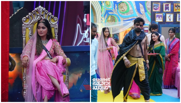 Bigg Boss Kannada 11 ugram manju vs mokshita pai gow