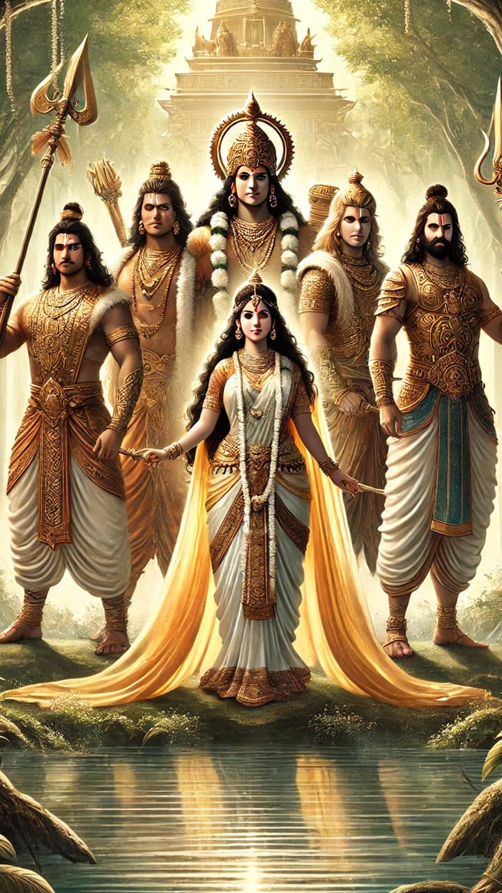 Mahabharata Pandavas Agyatvas Location and Assumed Identities sns