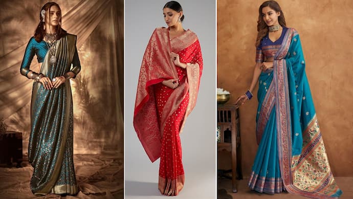 Brocade Saree Designs Latest Ideas For Women