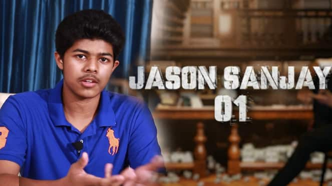 thalapathy vijay son jason sanjay movie motion poster ans