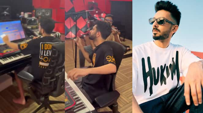 anirudh vibe for vidaamuyarchi bgm making viral video ans