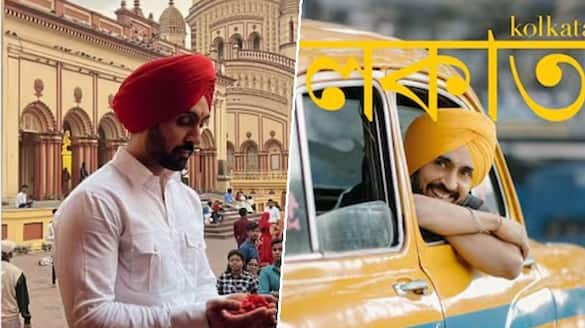 Diljit Dosanjh in Kolkata: Actor-singer enjoys 'Yellow Taxi' ride, visits Dakshineswar Temple, Howrah Bridge and more (WATCH) RBA