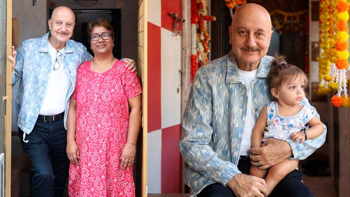 Anupam Kher happy with success of Netflix film Vijay 69 visit places in mumbai