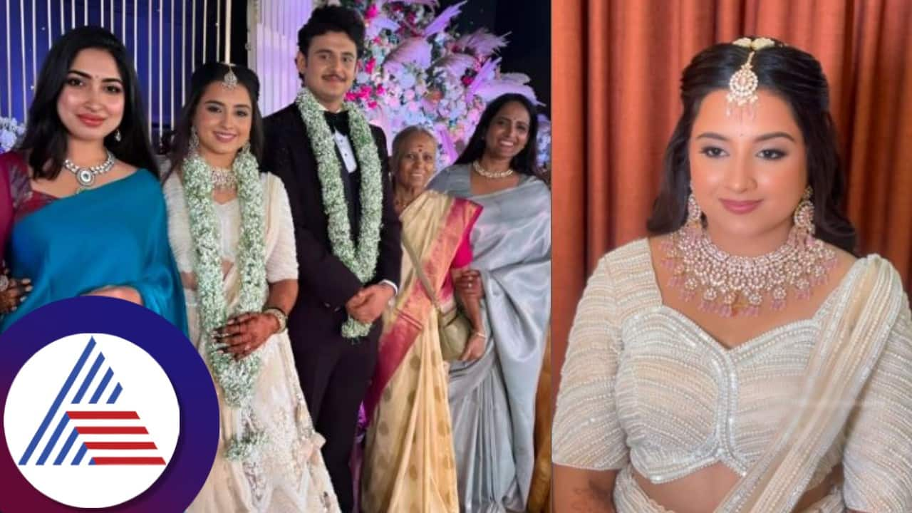 Lakshmi nivasa Chandana Ananthakrishna and prathyaksh wedding reception photos vcs