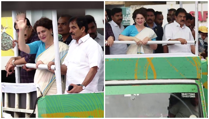 priyanka gandhi visiting wayanad after election victory