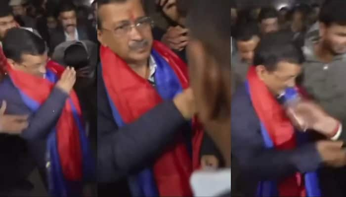 Attack on Arvind Kejriwal; Liquid thrown during padayatra, accused in custody