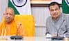 CM Yogi and Nitin Gadkari Review Prayagraj Mahakumbh 2025 Road Projects