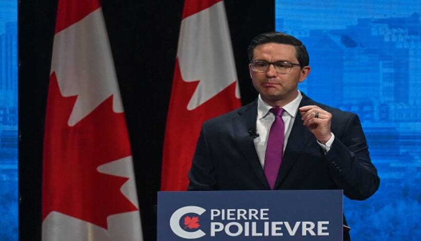 'Will turn hurt that Trudeau has caused into hope Canadians need': Pierre Poilievre addresses crowd (WATCH)