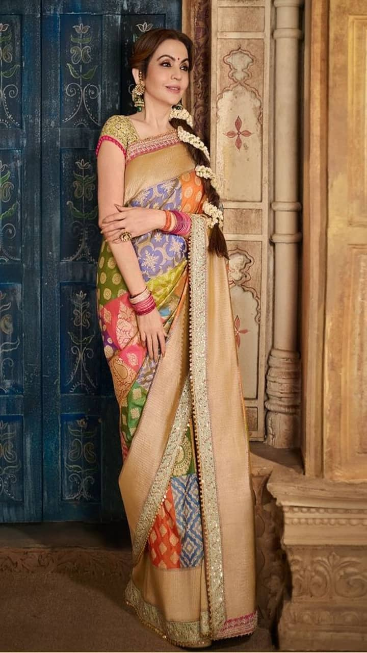 Photos: Nita Ambani's exquisite Banarasi sarees of 2024 NTI