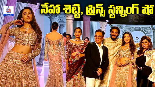 Neha Shetty Prince Shine at Hyderabad Times Fashion Week 2024