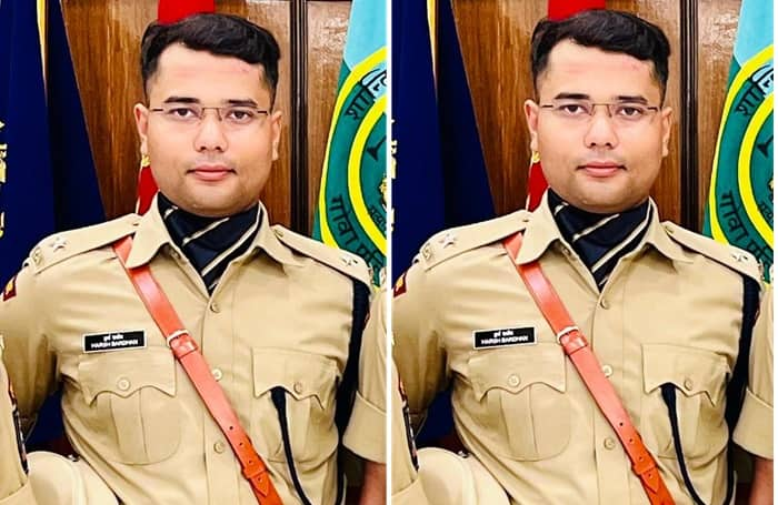 Probation ips officer Harsh Bardhan dies in road accident at Hassan Karnataka ckm