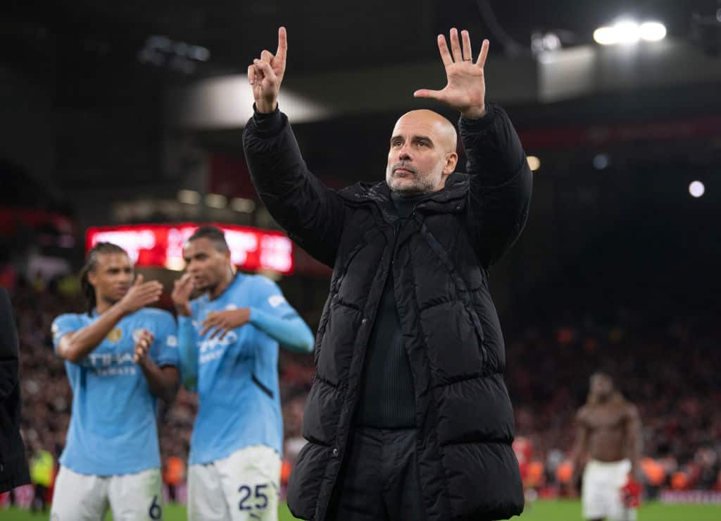 football It was a joke Pep Guardiola apologises to Jose Mourinho after six-finger gesture in Anfield sparks spat snt