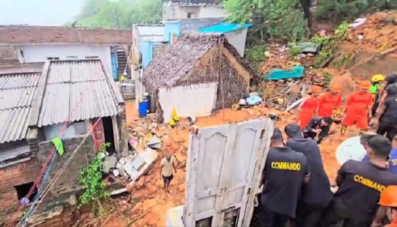Cyclone Fengal lashes Tamil Nadu: Search on for 7 trapped under mudslide in Tiruvannamalai