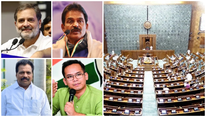 4 Congress MPs get front row seats in Lok Sabha 