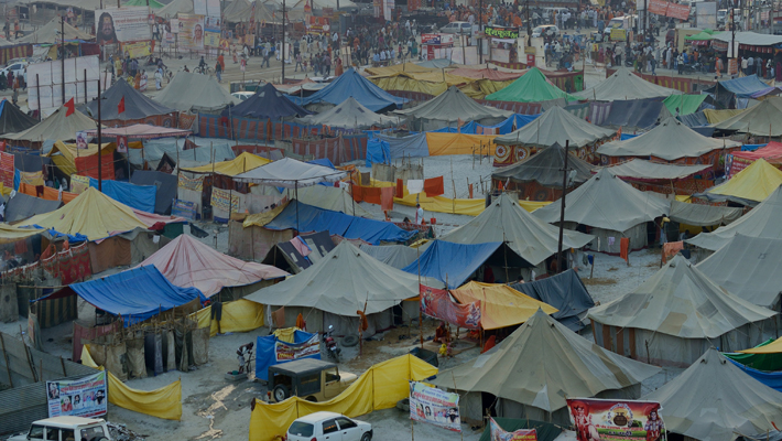 Yogi Adityanath order 2000 Luxury Swiss Cottage Tent Making mma