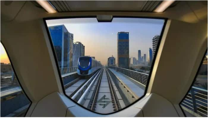 riyadh metro service started in purple yellow and blue lines 