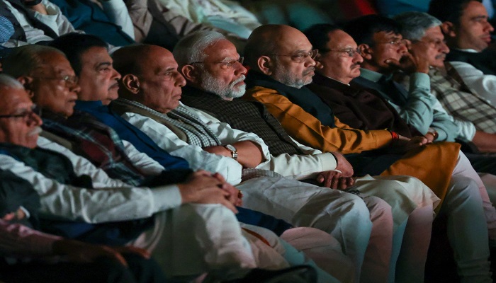 PM Narendra Modi watched film on The Sabarmati Report Movie grg 