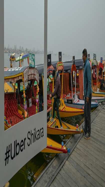 Launched on Dal Lake