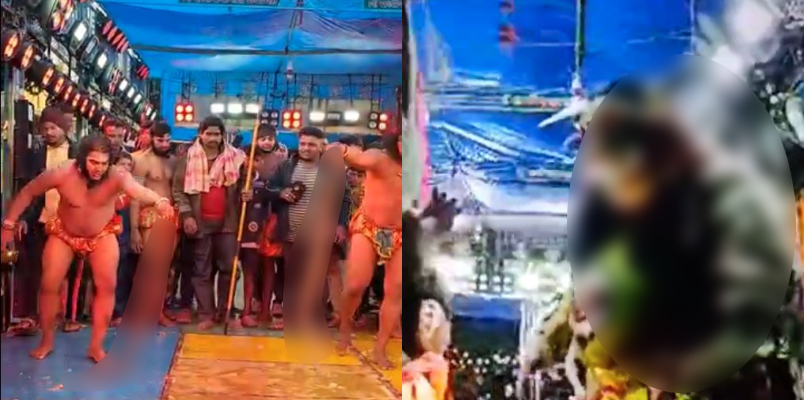 45 year old Odisha stage actor held killing pig during performance eating raw meat 