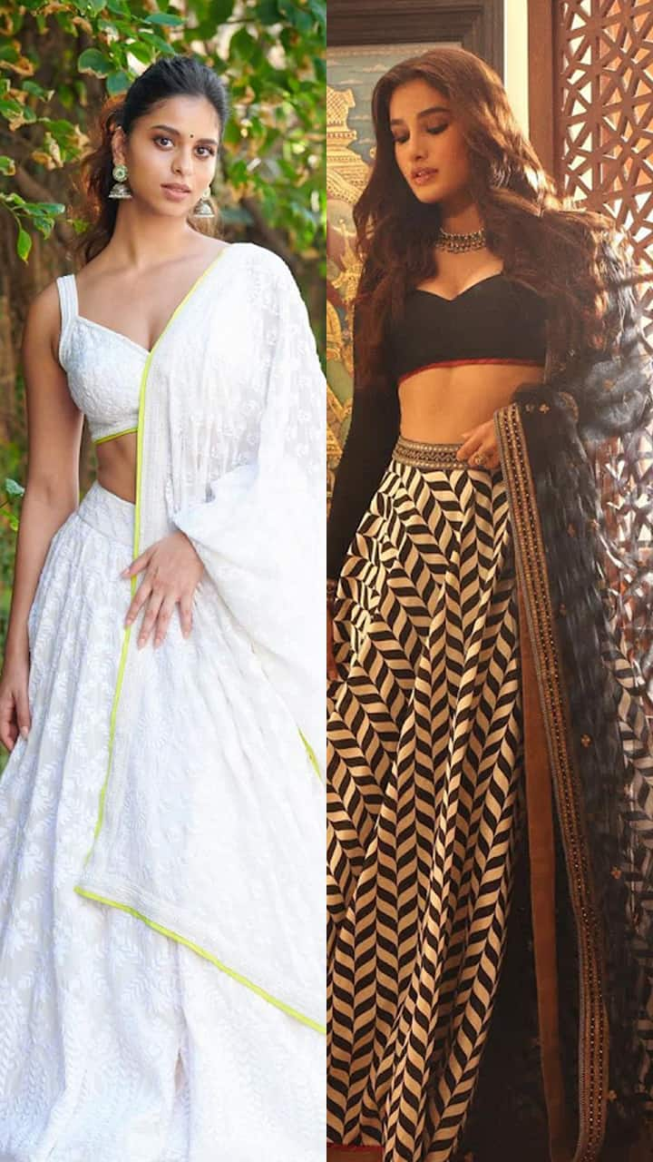 Star Kids Lehenga Looks 2024 Suhana Khan to Rasha Thadani san