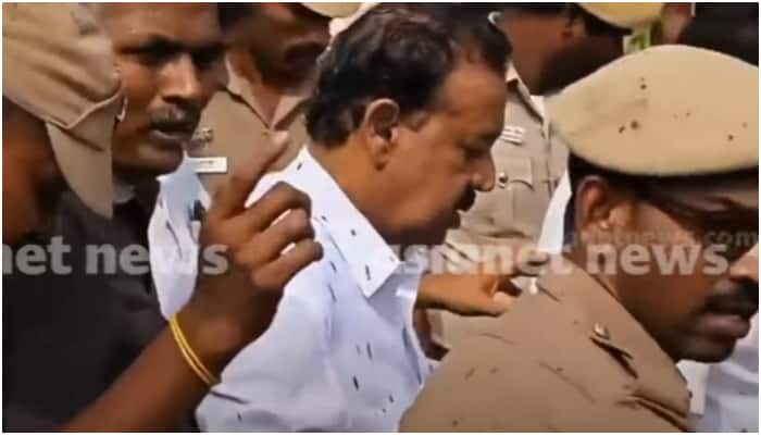 Mud thrown at Tamil Nadu minister Ponmudy during protest over flood relief