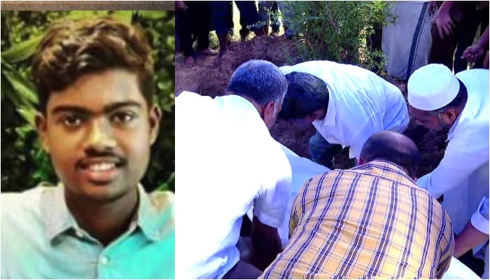 muhammed ibrahim funeral at ernamkulam central juma masjid alappuzha kalarkode accident death