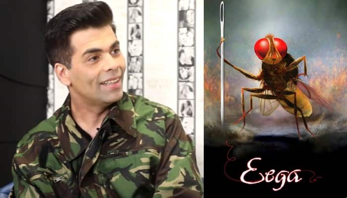 Karan Johar comments on eega and Baahubali goes viral dtr