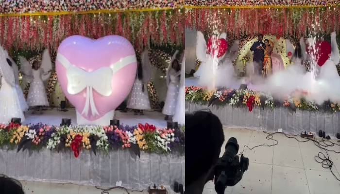 Heart blast entry wedding video went viral 