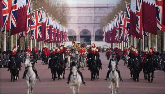 qatar amir received royal reception in UK 