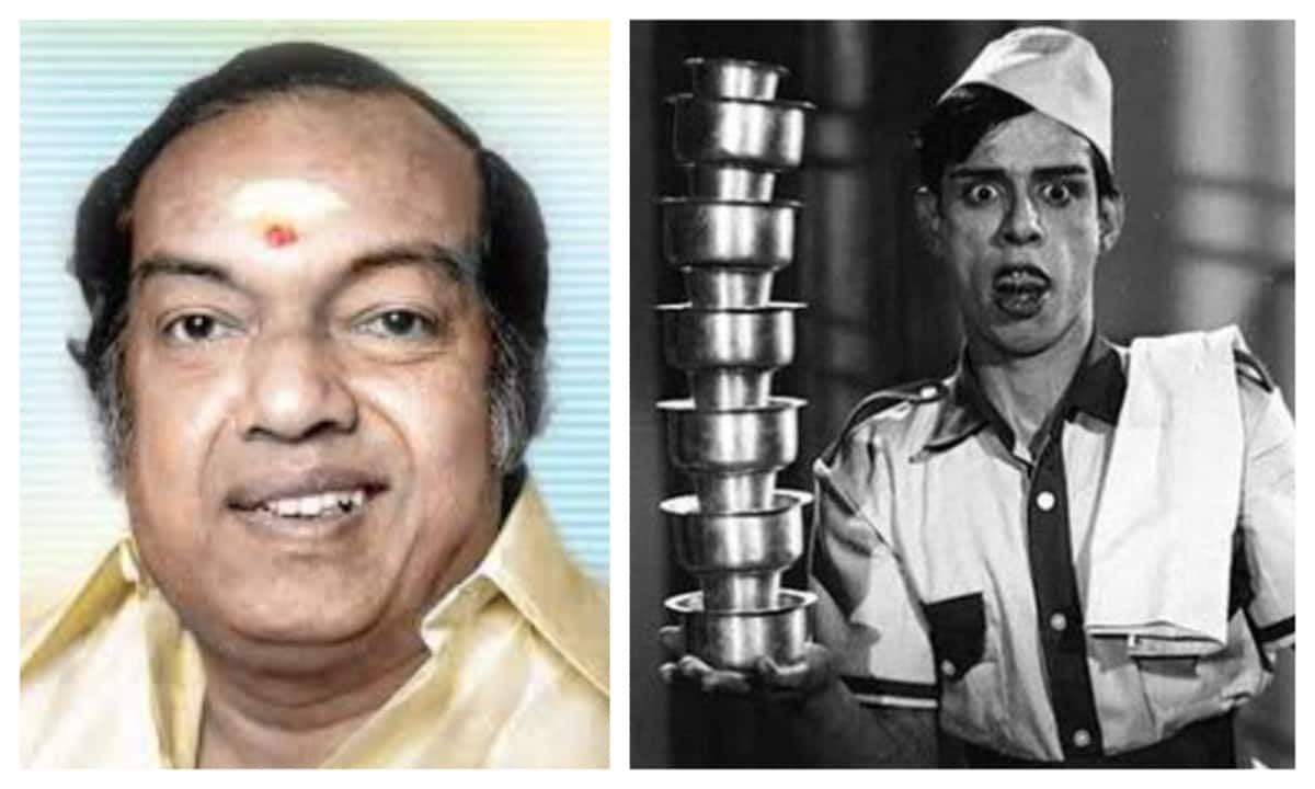 Lyricist Kannadasan who pissed off Nagesh Read Details mma