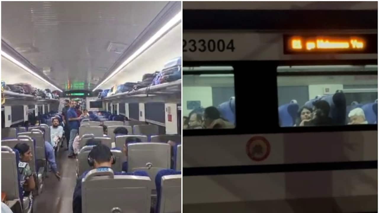 Kerala: Technical snag stalls Kasaragod TVM Vande Bharat at Shoranur; journey resumed after 3 hour delay